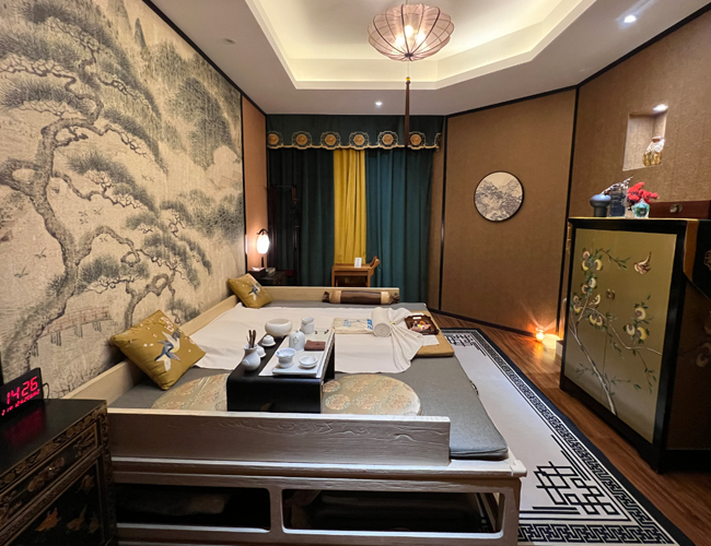 西安未央足疗减压会所环境展示（二）一种真挚的艺术生活态度